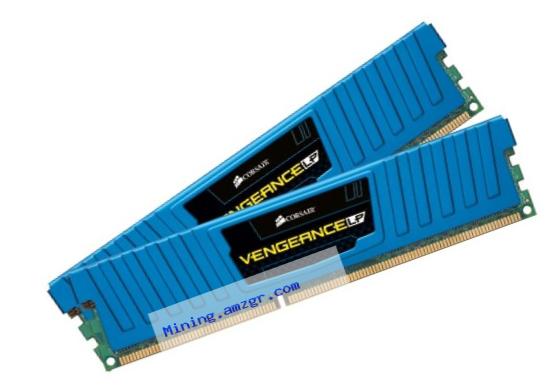 Corsair Vengeance Blue 4GB (2x2GB) DDR3 1600 MHz (PC3 12800) Desktop Memory 1.5V