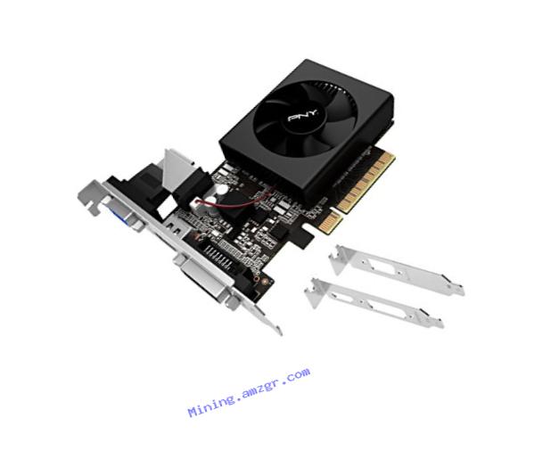 PNY GeForce GT 710 1GB Graphics Card (VCGGT710XPB)