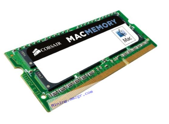 Corsair Apple Certified 4GB (1x4GB) DDR3 1066 MHz (PC3 8500) Laptop Memory 1.5V