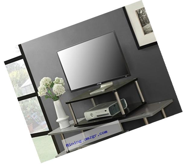Convenience Concepts Designs-2-Go 2-Tier Swivel TV Stand