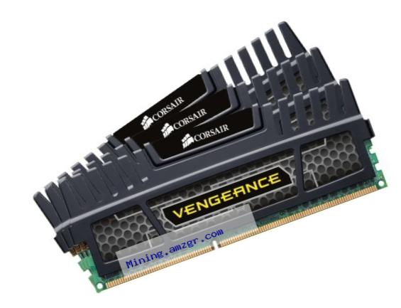 Corsair Vengeance 12GB (3x4GB)  DDR3 1600 MHz (PC3 12800) Desktop Memory 1.5V