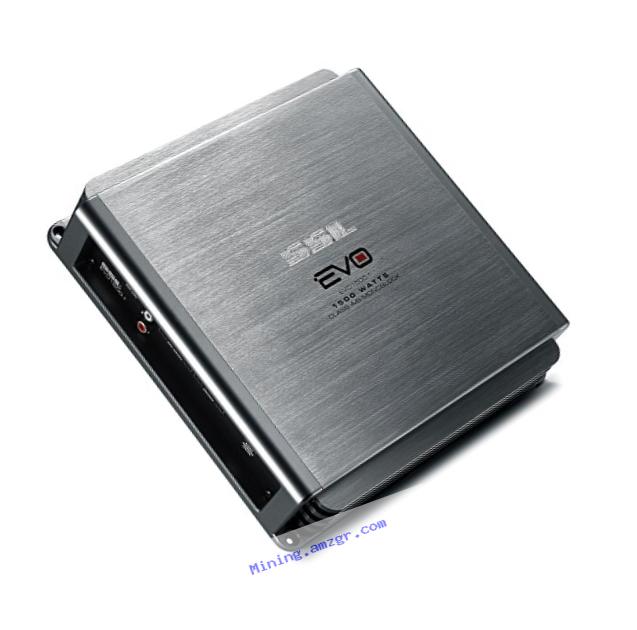 SOUND STORM EVO1500.1 EVO 1500-Watt Monoblock, Class A/B 2 to 8 Ohm Stable Monoblock Amplifier with Remote Subwoofer Level Control